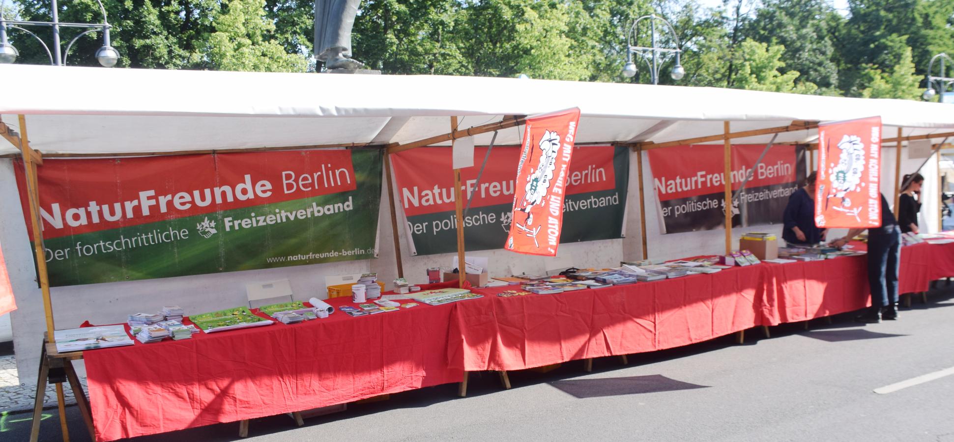 NaturFreunde beim Umweltfestival NaturFreunde Berlin